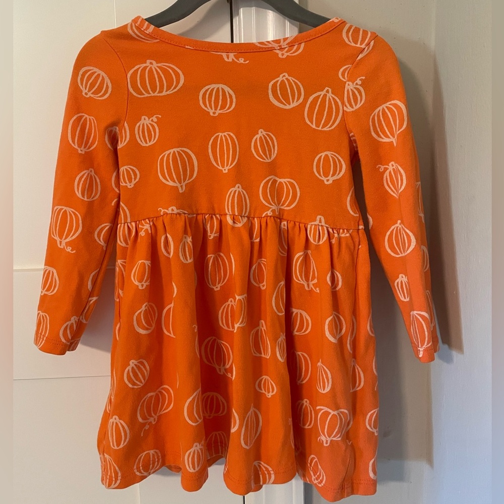 Cat & Jack Pumpkin Dress 2T